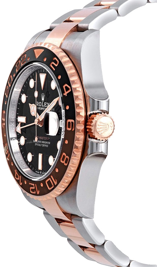 ROLEX Gmt-Master Ii Root Beer Rose Gold & Steel Men'S Watch 126711Chnr-0002 2