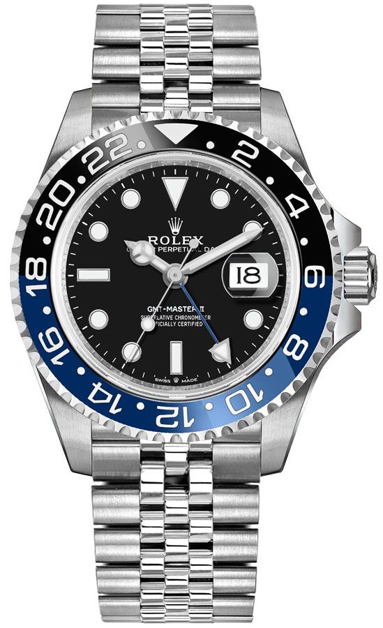 ROLEX Gmt-Master Ii Batgirl Jubilee Men'S Watch 126710Blnr-0002 1