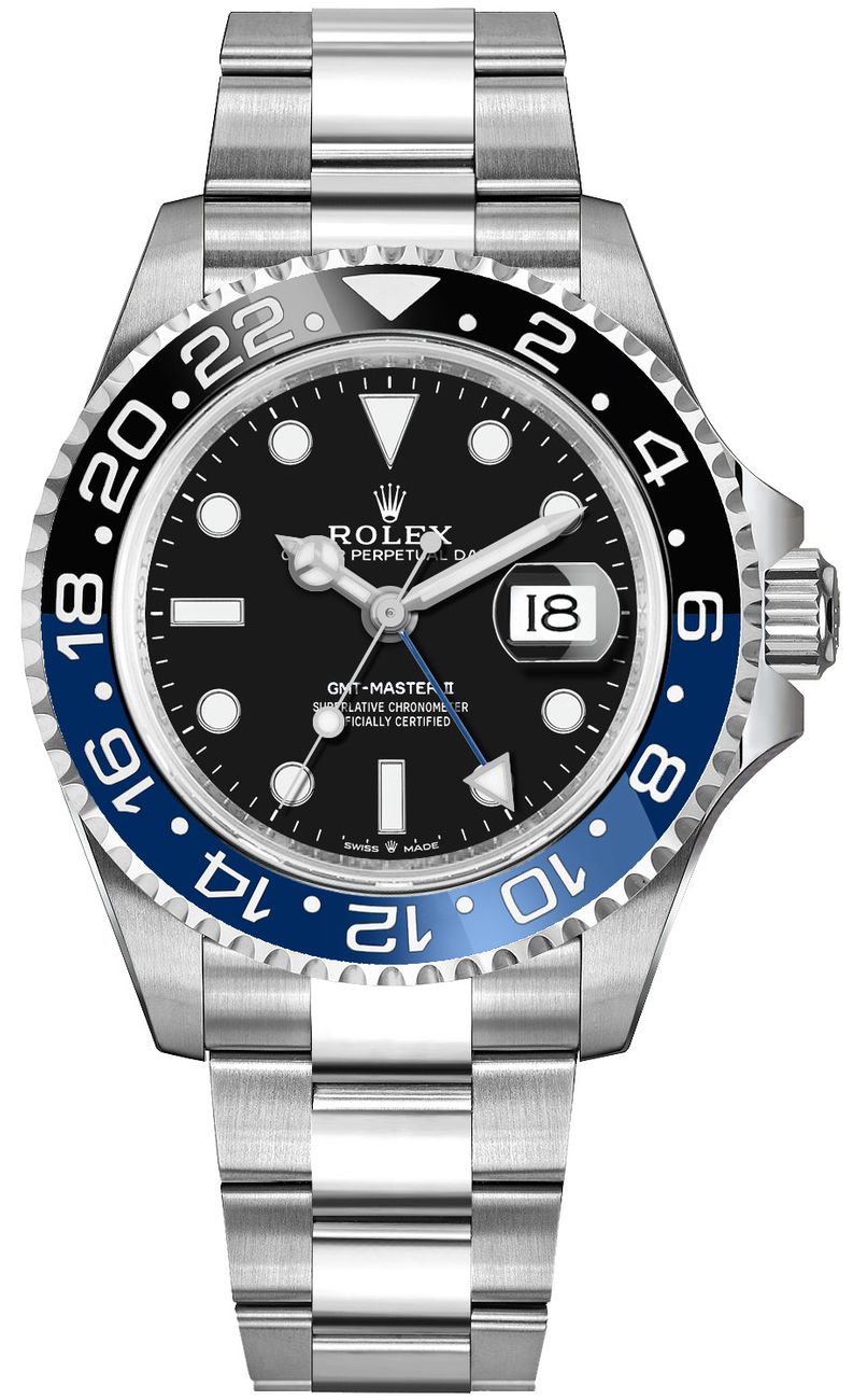 ROLEX Gmt-Master Ii Batman Oyster Men'S Watch 126710Blnr-0003 1