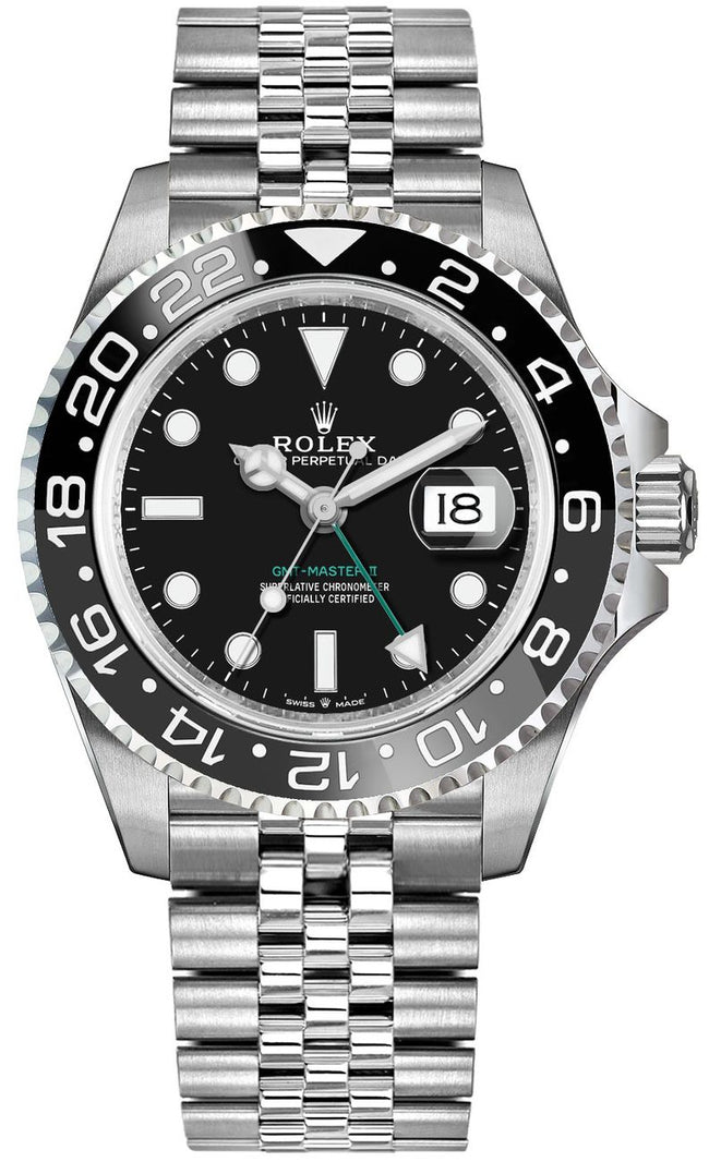ROLEX Gmt-Master Ii Steel Jubilee Bracelet Men'S Watch 126710Grnr-0003 1