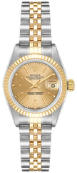 ROLEX Lady-Datejust 26 Champagne Dial Women'S Watch 69173 1