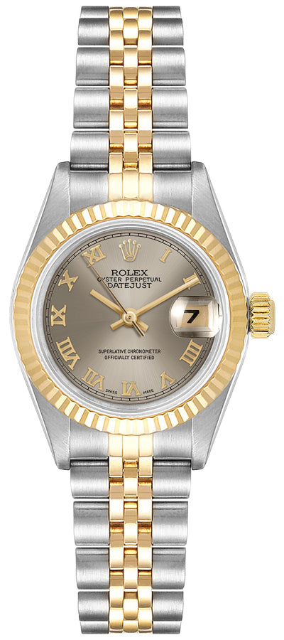 ROLEX Lady-Datejust 26 Grey Roman Dial Women'S Watch 79173 1