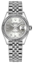 ROLEX Lady-Datejust 28 White Gold Fluted Bezel Women'S Watch 279174-0021 1