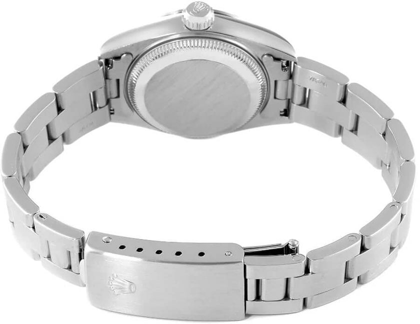 ROLEX Oyster Perpetual 26 Stainless Steel White Arabic Dial Women'S Watch 79160 2