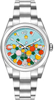 ROLEX Oyster Perpetual 36 Celebration Motif Dial Unisex Watch 126000-0009 1