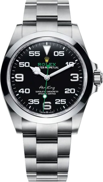 ROLEX Oyster Perpetual Air-King Black Dial Men'S Watch 126900-0001 1