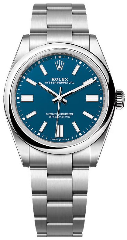 ROLEX Oyster Perpetual 41 Blue Dial Men'S Watch 134300-0009 1