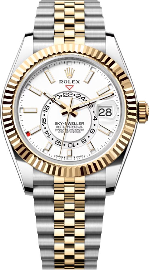 ROLEX Sky-Dweller Intense White Index Dial 42Mm Men'S Watch 336933-0006 1