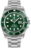 ROLEX Submariner Date Green Dial Oystersteel Men'S Watch 116610Lv-0002 1