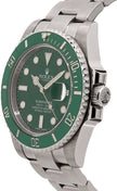 ROLEX Submariner Date Hulk Oystersteel Green Dial Men'S Watch 116610Lv-0002 2