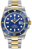 ROLEX Submariner Date Royal Blue Dial Two Tone Men'S Watch 126613Lb 1