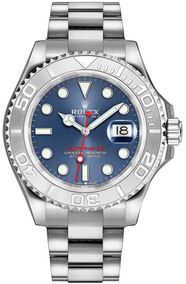 ROLEX Yacht-Master 40 Blue Dial Men'S Luxury Watch 126622-0002 1