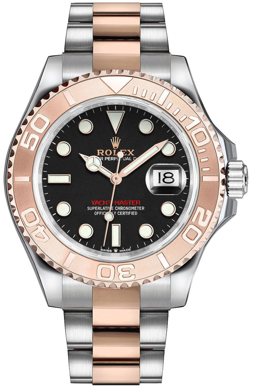 ROLEX Yacht-Master 40 Everose Gold & Steel Men'S Watch 126621-0002 1