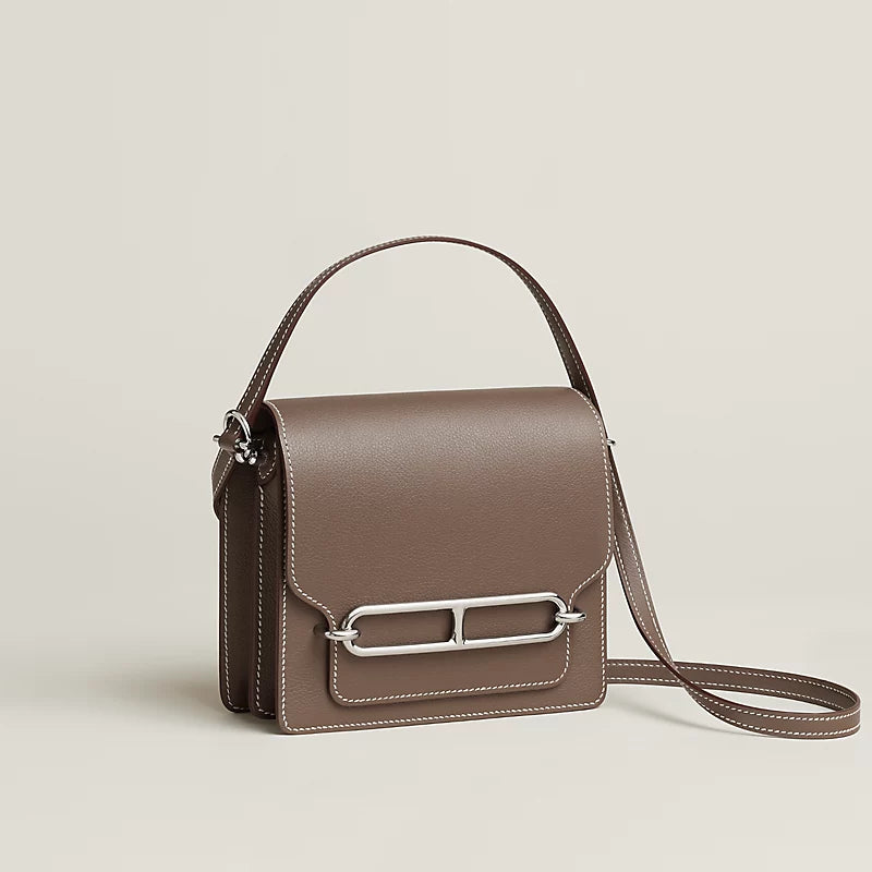 [Brand New] HERMES Roulis Mini Bag Étoupe