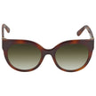 FERRAGAMO Salvatore Green Cat Eye Ladies Sunglasses SF1031S 214 53