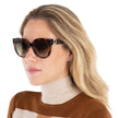 FERRAGAMO Salvatore Green Cat Eye Ladies Sunglasses SF1031S 214 53