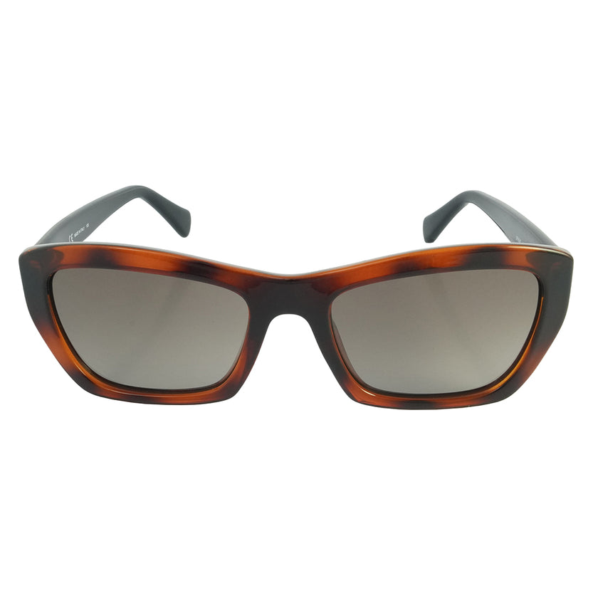 FERRAGAMO Salvatore Grey Cat Eye Sunglasses SF958S 214 55
