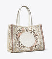 TORY BURCH Small Ella Printed Tote - Pink Cockatoo