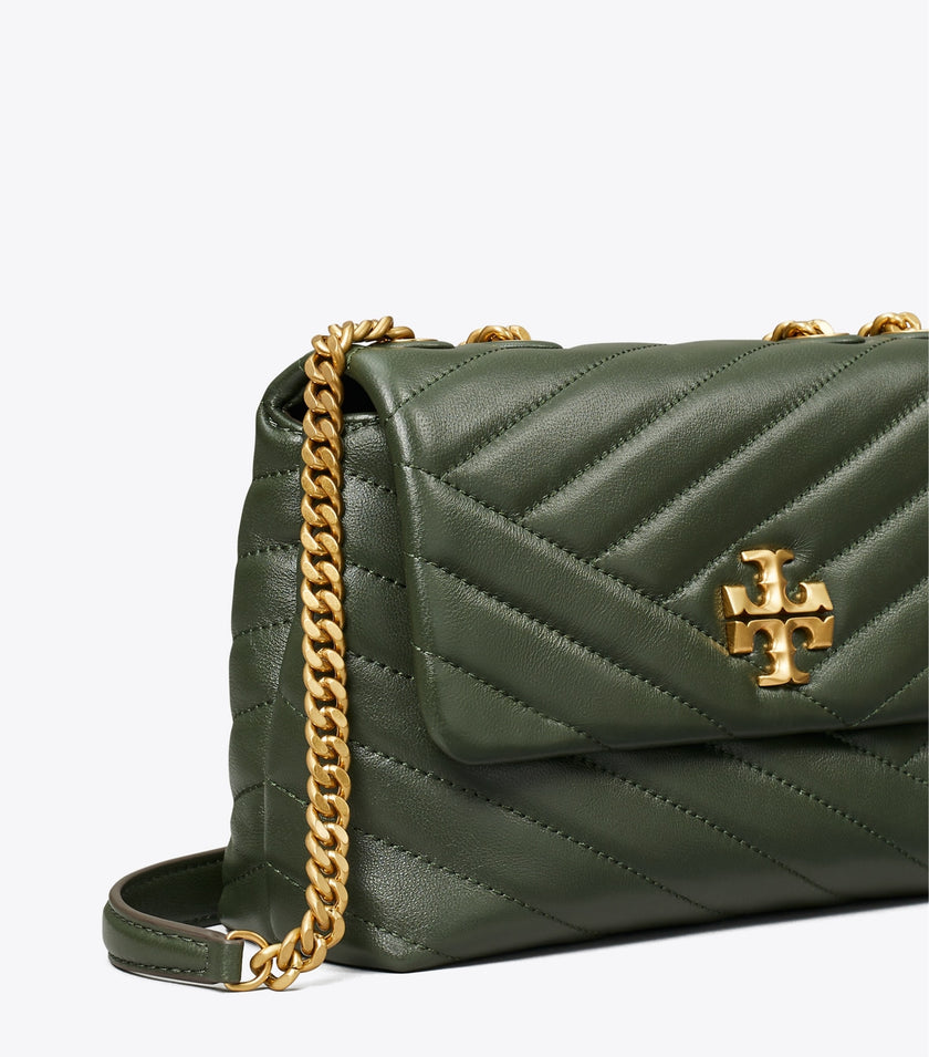 TORY BURCH Small Kira Chevron Shoulder Bag - Sycamore