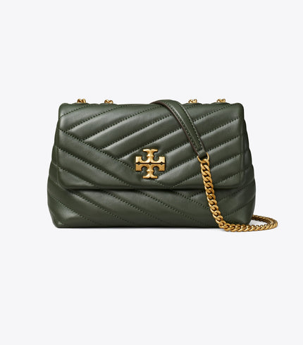 TORY BURCH Small Kira Chevron Shoulder Bag - Sycamore
