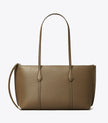 [Arriving at India] TORY BURCH  Small Perry ZIP Tote - Wild Mushroom