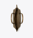 [Arriving at India] TORY BURCH  Small Perry ZIP Tote - Wild Mushroom