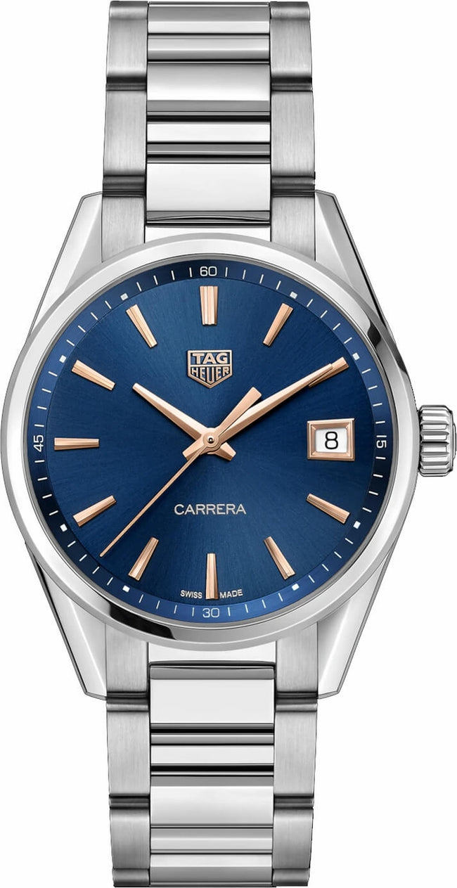 AUTHENTIC WATCHES Tag Heuer Carrera 36Mm Blue Dial Women'S Watch Wbk1312.Ba0652 1