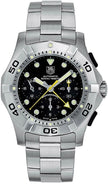 TAG HEUER Aquagraph Black Dial Stainless Steel Men'S Watch Cn211A.Ba0353 1