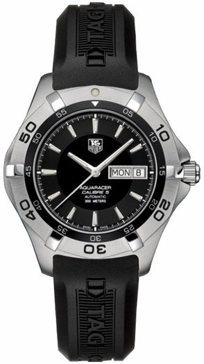 TAG HEUER Aquaracer 2000 Day Date Automatic Men'S Watch Waf2010.Ft8010 1