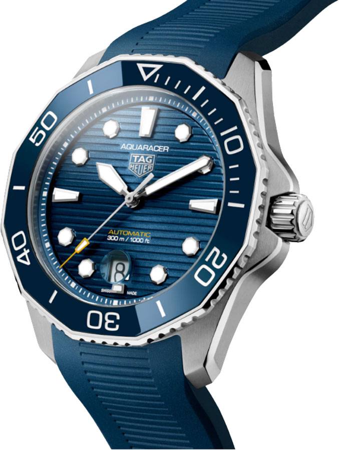 TAG HEUER Aquaracer Blue Ceramic Bezel Men'S Watch Wbp201B.Ft6198 2
