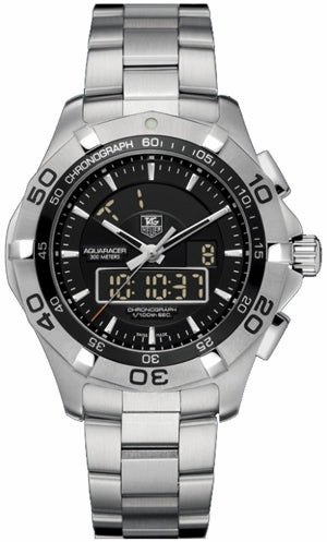 TAG HEUER Aquaracer Black Dial Men'S Watch Caf1010.Ba0821 1