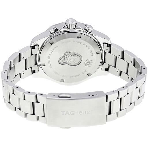 TAG HEUER Aquaracer Grande Date Silver Dial Men'S Watch Caf101B.Ba0821 3