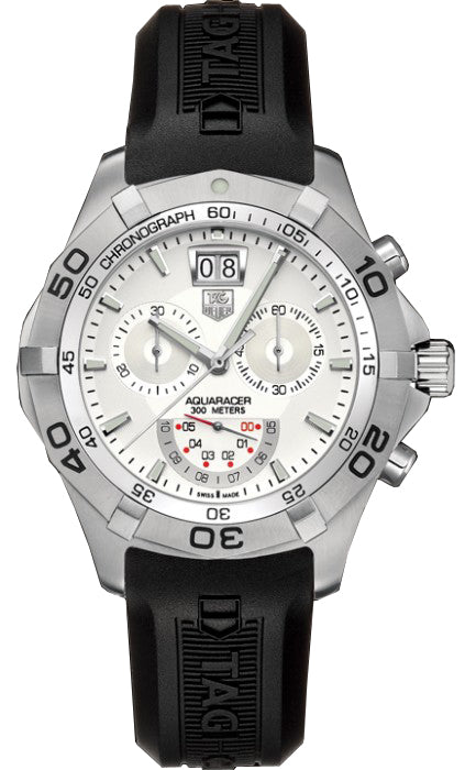 TAG HEUER Aquaracer Silver Dial Men'S Watch Caf101B.Ft8011 1