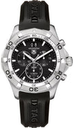 TAG HEUER Aquaracer Chronograph Black Dial Men'S Watch Caf101E.Ft8011 1
