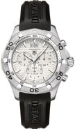TAG HEUER Aquaracer Grande Date Guilloche Silver Dial Men'S Watch Caf101F.Ft8011 1