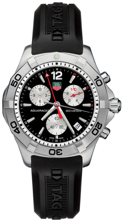 TAG HEUER Aquaracer Men'S Chronograph Watch Caf1110.Ft8010 1