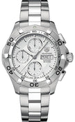 TAG HEUER Aquaracer Day Date Steel Men'S Watch Caf2011.Ba0815 1