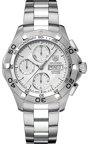 TAG HEUER Aquaracer Day Date Steel Men'S Watch Caf2011.Ba0815 1
