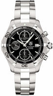 TAG HEUER Aquaracer Automatic Black Dial Men'S Watch Caf2110.Ba0809 1