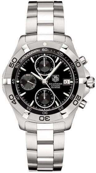TAG HEUER Aquaracer Automatic Black Dial Men'S Watch Caf2110.Ba0809 1