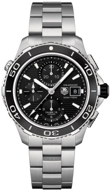 TAG HEUER Aquaracer Calibre 16 Chronograph Men'S Watch Cak2110.Ba0833 1