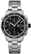 TAG HEUER Aquaracer Calibre 16 Black Dial Men'S Watch Cak2111.Ba0833 1