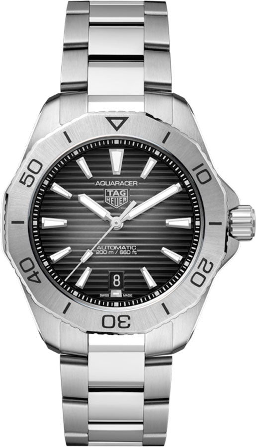 TAG HEUER Aquaracer Professional 200 Black Dial Men'S Watch Wbp2110.Ba0627 1