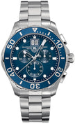 TAG HEUER Aquaracer Chronograph Blue Dial Men'S Watch Can1011.Ba0821 1