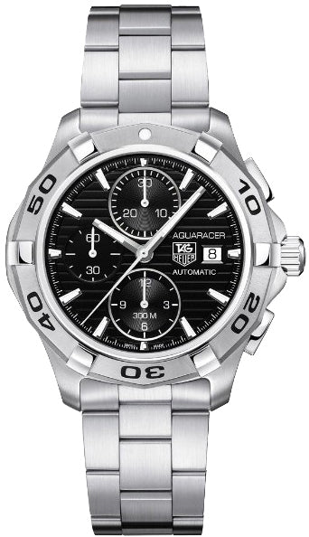 TAG HEUER Aquaracer Black Dial Men'S Luxury Watch Cap2110.Ba0833 1