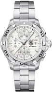 TAG HEUER Aquaracer Silver Dial Automatic Men'S Watch Cap2111.Ba0833 1