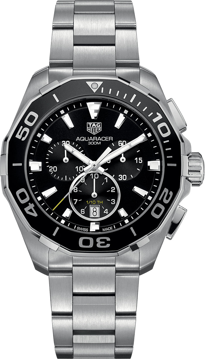 TAG HEUER Aquaracer 43Mm Chronograph Men'S Watch Cay111A.Ba0927 1