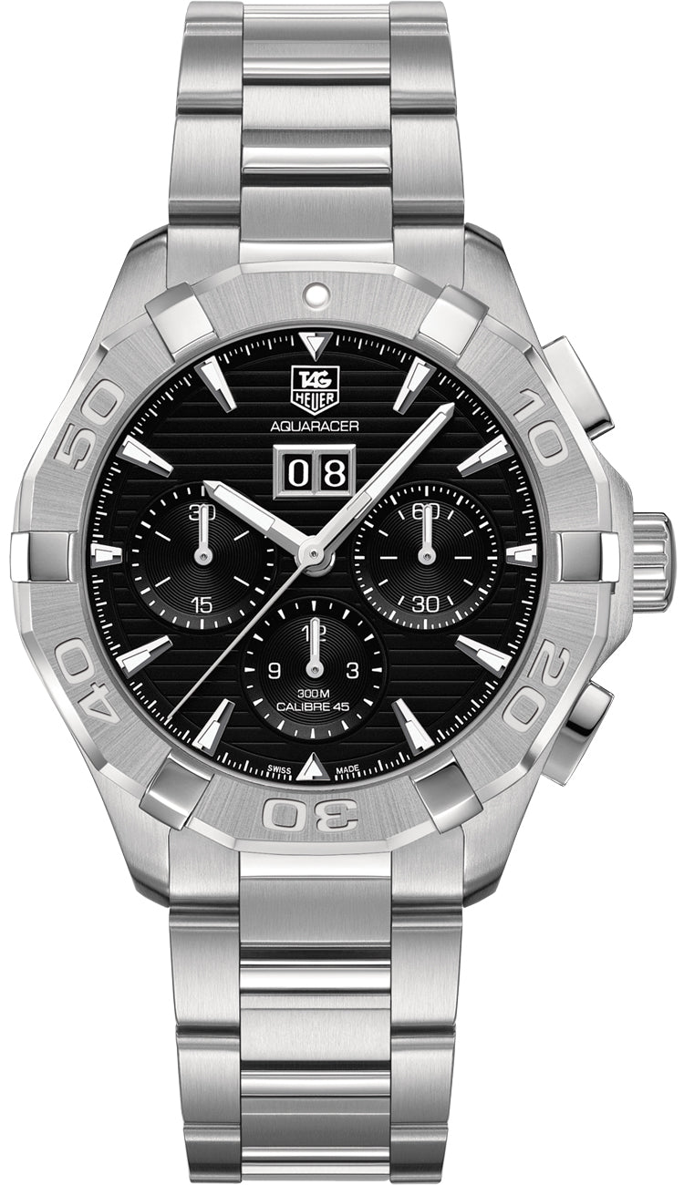 TAG HEUER Aquaracer Calibre 45 Men'S Luxury Watch Cay211Z.Ba0926 1