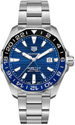 TAG HEUER Aquaracer Gmt Blue Dial Men'S Watch Way201T.Ba0927 1