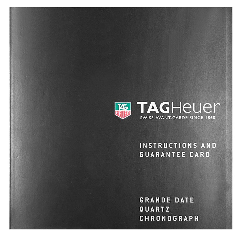 TAG HEUER Aquaracer Grande Date Black Dial Men'S Watch Caf101A.Ft8011 2